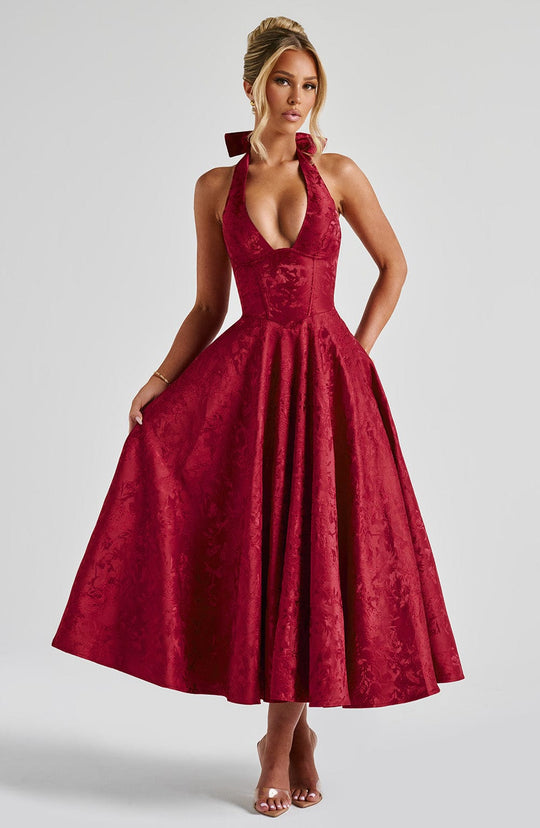 Effortless Romantic Midi Dress