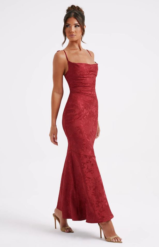 Sensual Floral Maxi Dress