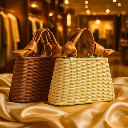 Roomy Silk-Lined Tote