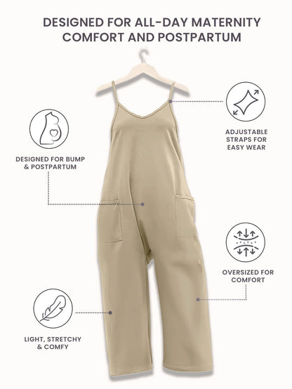 Effortless Comfort Maternity Jumpsuit