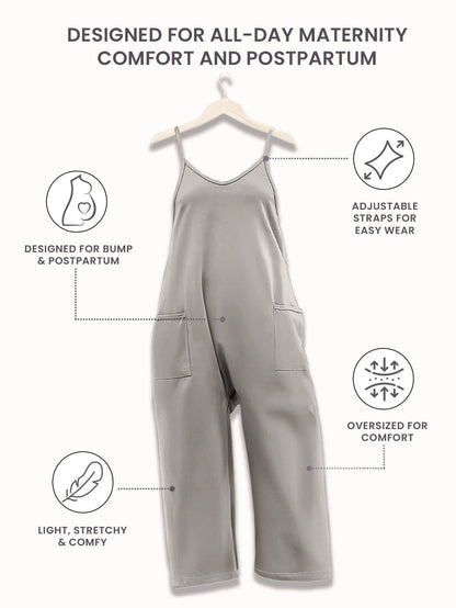 Effortless Comfort Maternity Jumpsuit