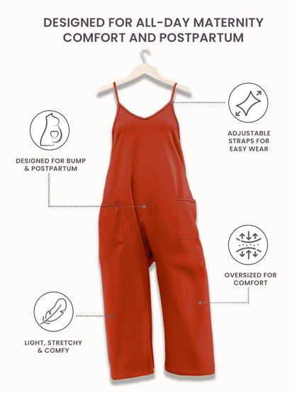 Effortless Comfort Maternity Jumpsuit