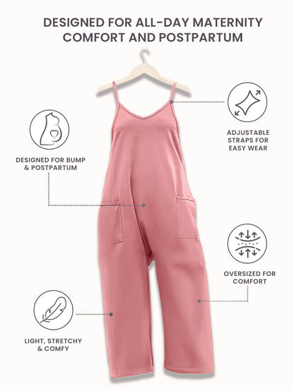 Effortless Comfort Maternity Jumpsuit