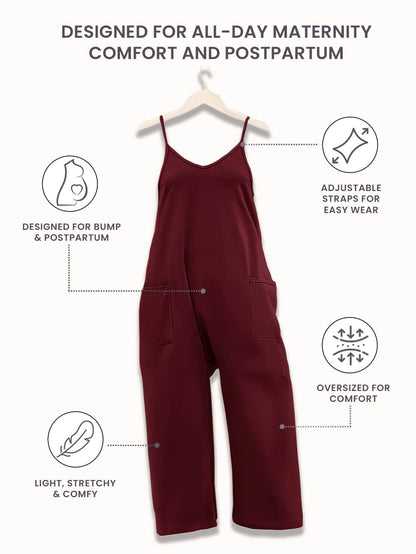 Effortless Comfort Maternity Jumpsuit