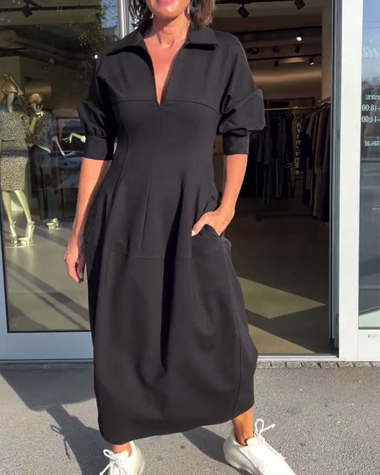 Elegant All-Day Comfort Dress