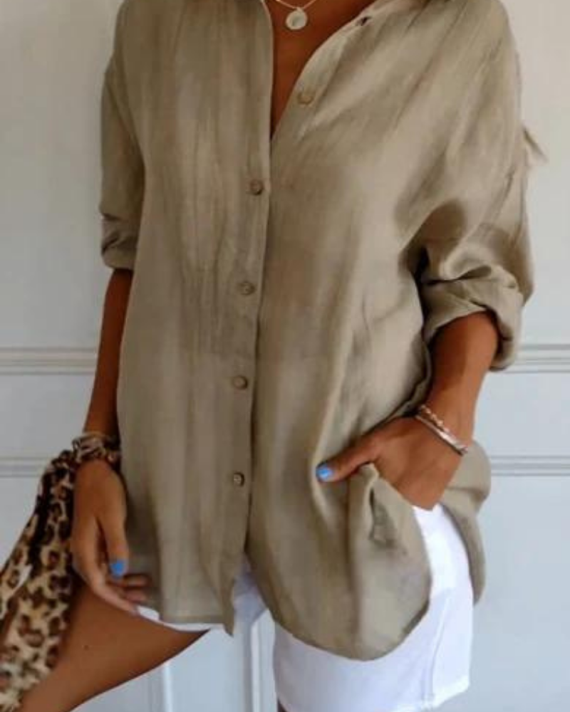 Elegant Linen Shirt for Effortless Style