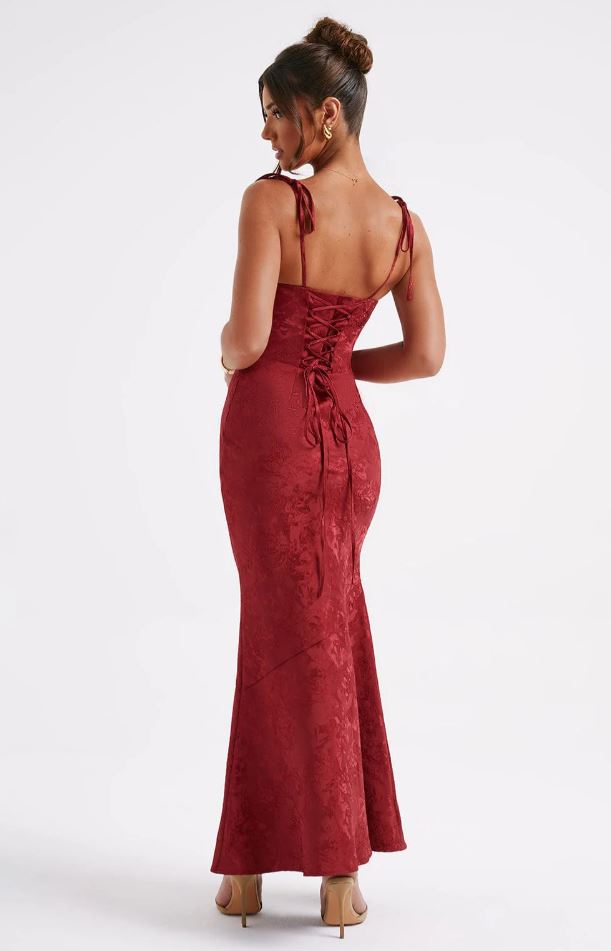 Sensual Floral Maxi Dress