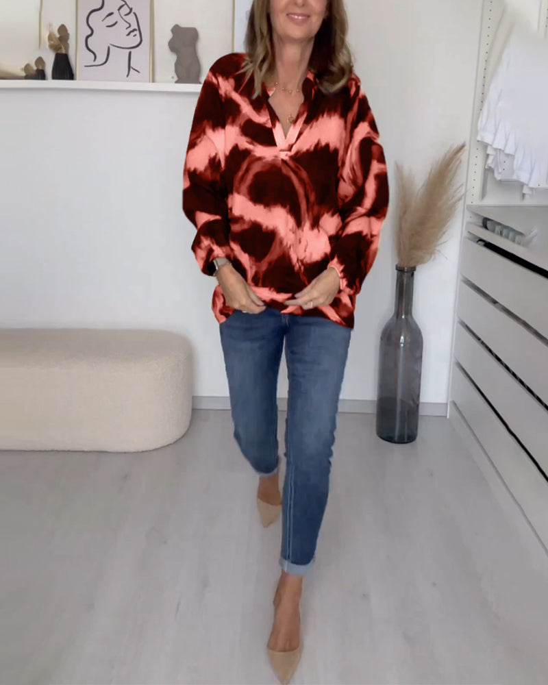 Effortless Elegance V-Neck Top