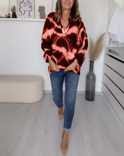Effortless Elegance V-Neck Top