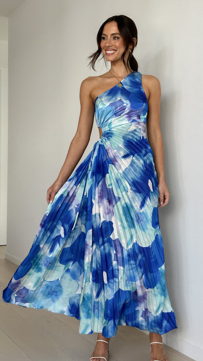 Head-Turning Floral Maxi Dress