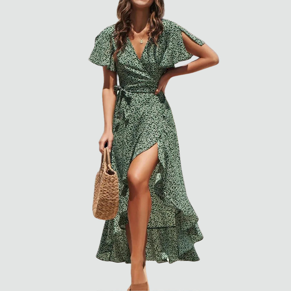 Effortlessly Chic Boho Floral Maxi Dress