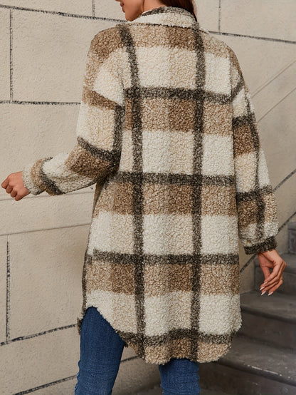 Polished Plaid Jacket