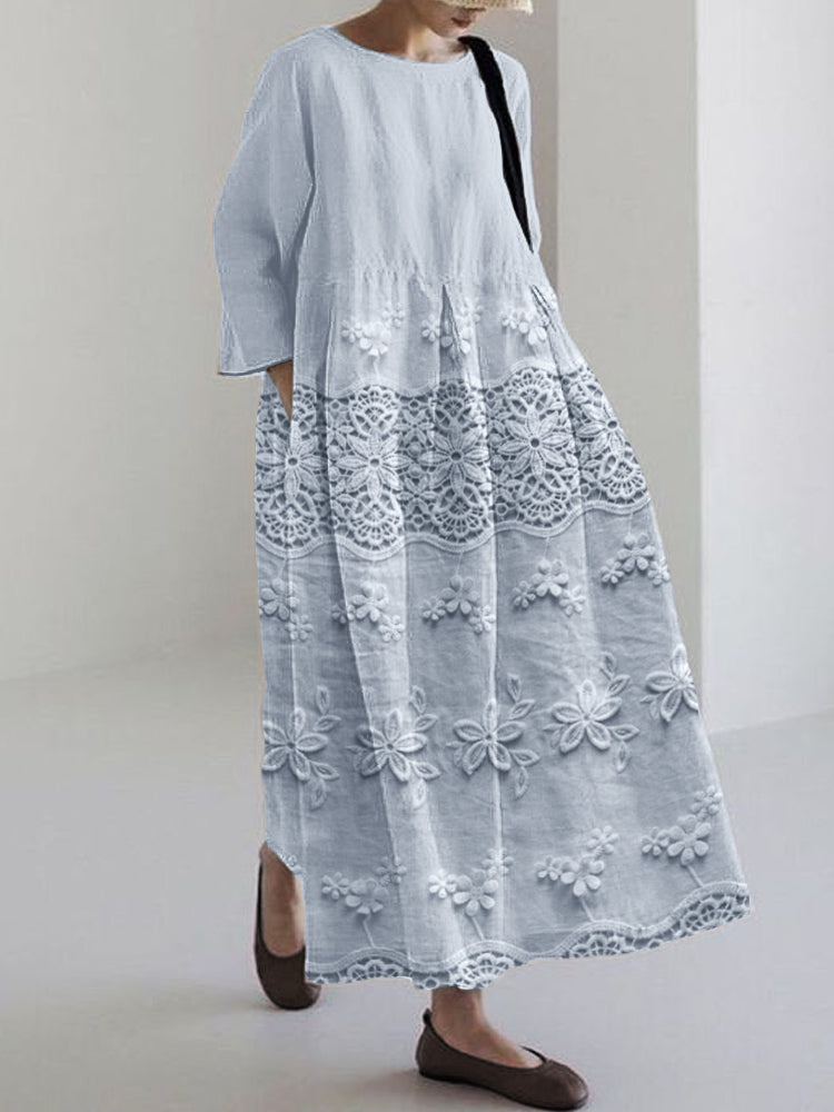 Everyday Elegance Lace Dress
