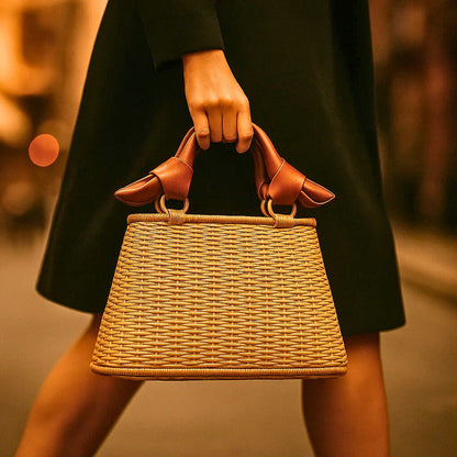 Roomy Silk-Lined Tote