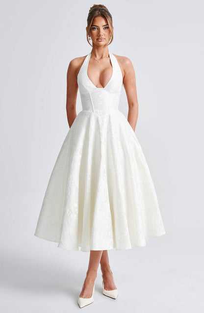 Effortless Romantic Midi Dress
