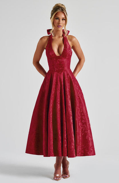 Effortless Romantic Midi Dress