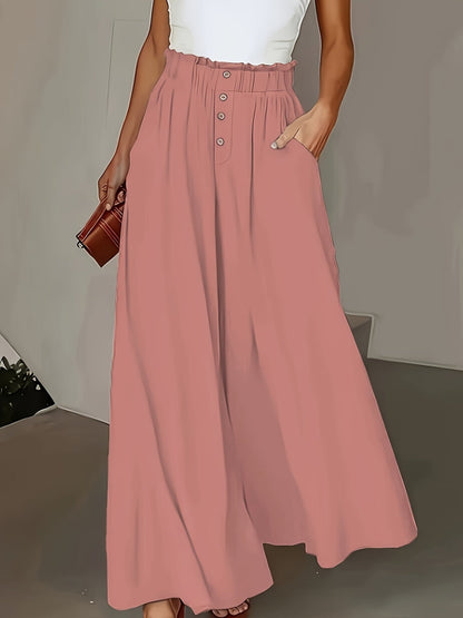 Flattering Wide-Leg Trousers