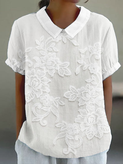 Effortless Vintage Floral Shirt