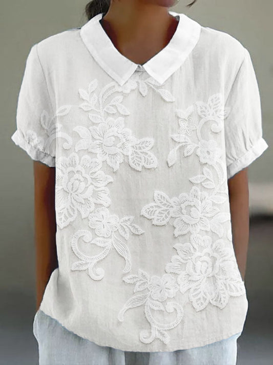 Effortless Vintage Floral Shirt