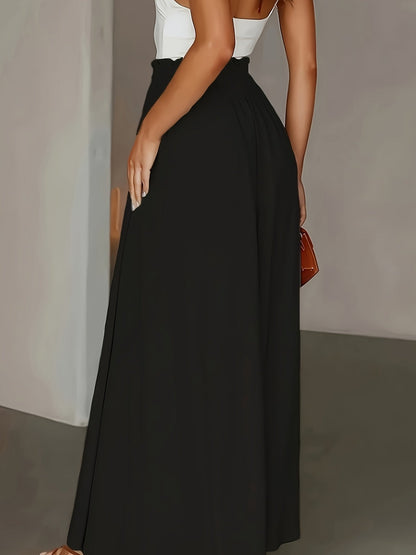 Flattering Wide-Leg Trousers