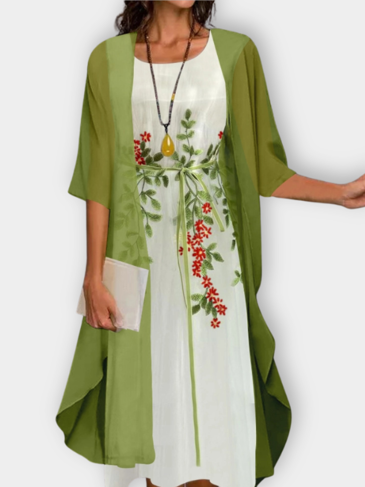 Elegant Two-Piece Summer Ensemble