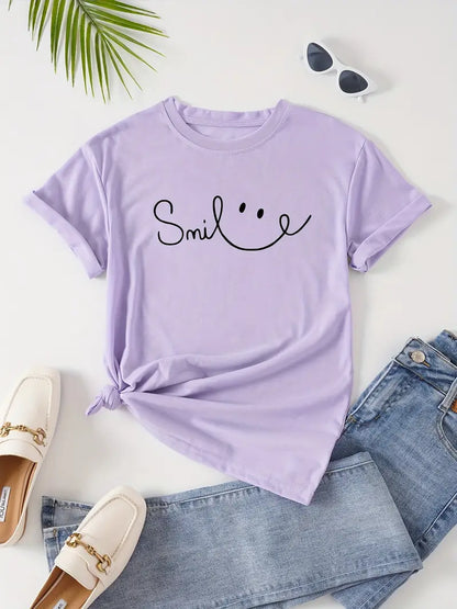 Effortless Chic Smile Tee