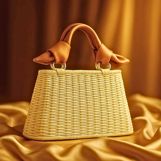 Roomy Silk-Lined Tote