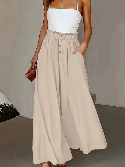 Flattering Wide-Leg Trousers