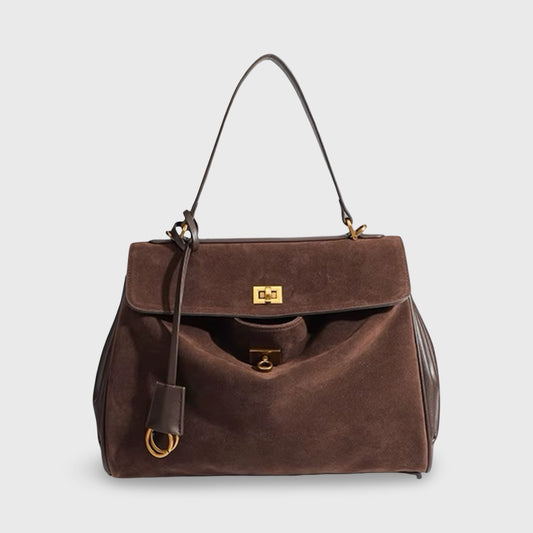 Convertible Gold-Trim Crossbody