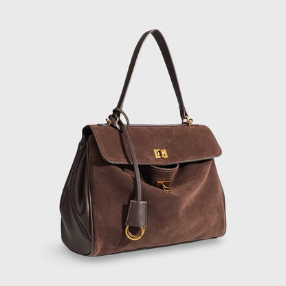 Convertible Gold-Trim Crossbody