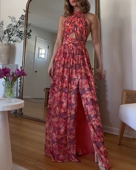 Radiant Floral Summer Dress