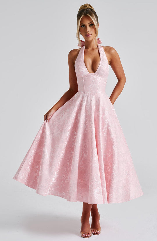 Effortless Romantic Midi Dress
