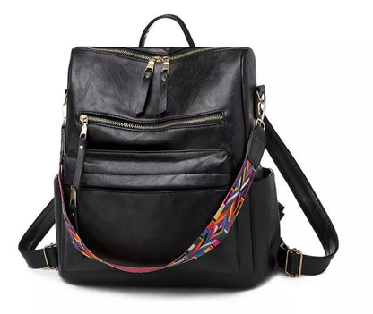 Premium Leather Backpack for Everyday Sophistication