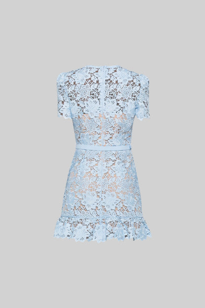 Floral Elegance Mini Dress