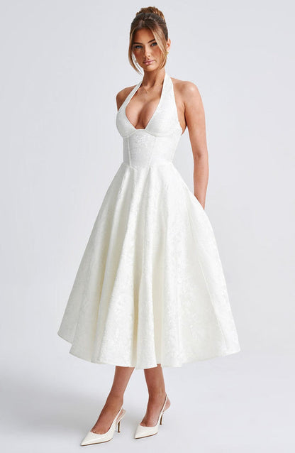 Effortless Romantic Midi Dress