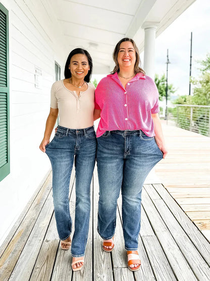 Booty-Lift Bootcut Jeans