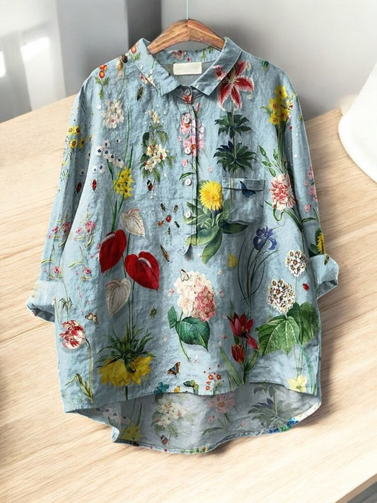 Effortless Vintage Elegance Blouse