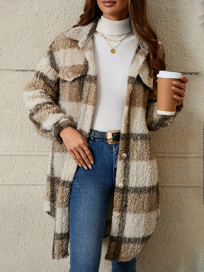 Polished Plaid Jacket