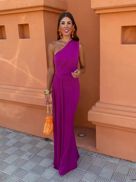 Flatter Your Curves Asymmetrical Dress