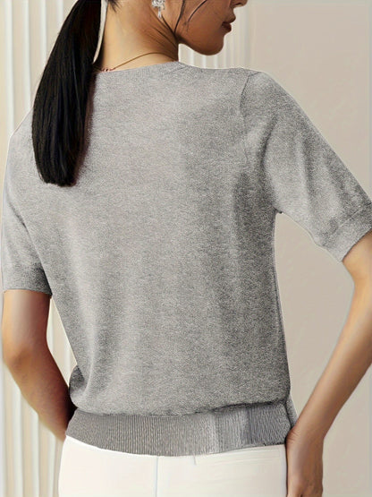 Flattering Cashmere-Blend Sweater