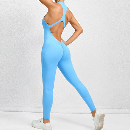 Sculpted Confidence Zip Jumpsuit