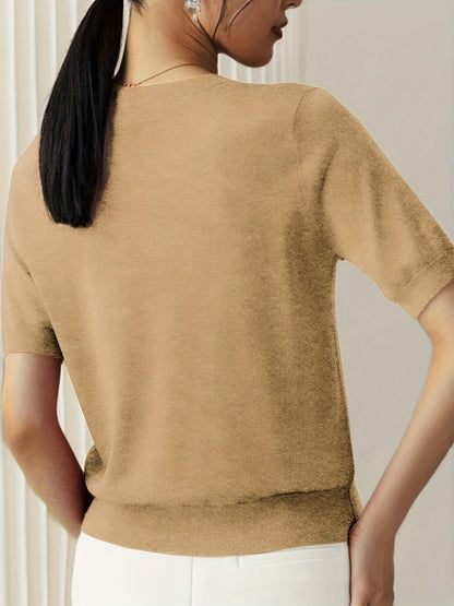 Flattering Cashmere-Blend Sweater