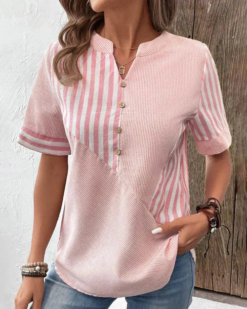 Soft-Stripes Blouse
