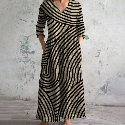 Effortless Vintage Confidence Dress