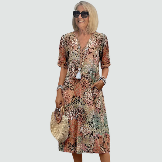 Confident Radiance Midi Dress