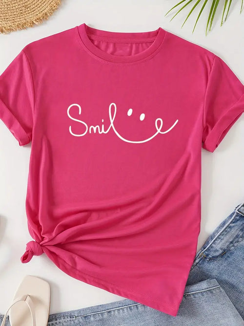 Effortless Chic Smile Tee