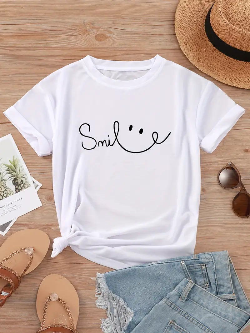 Effortless Chic Smile Tee