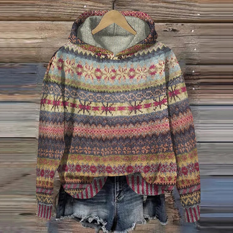 Lightweight Knit Hoodie
