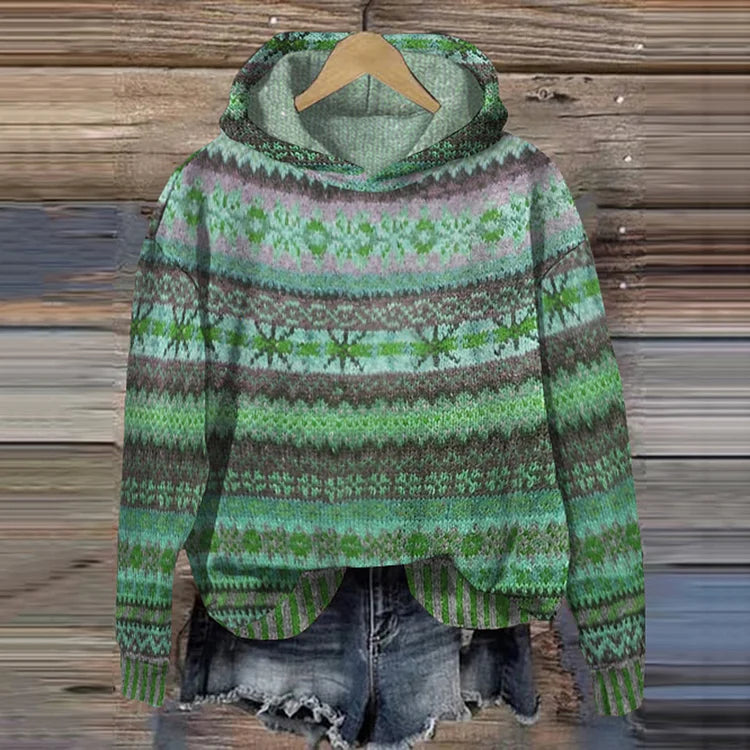 Lightweight Knit Hoodie