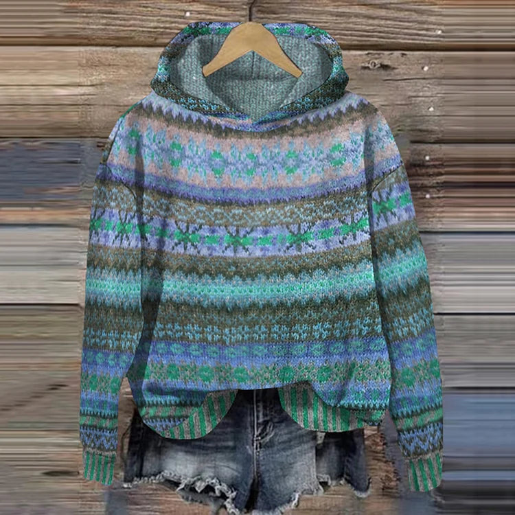 Lightweight Knit Hoodie